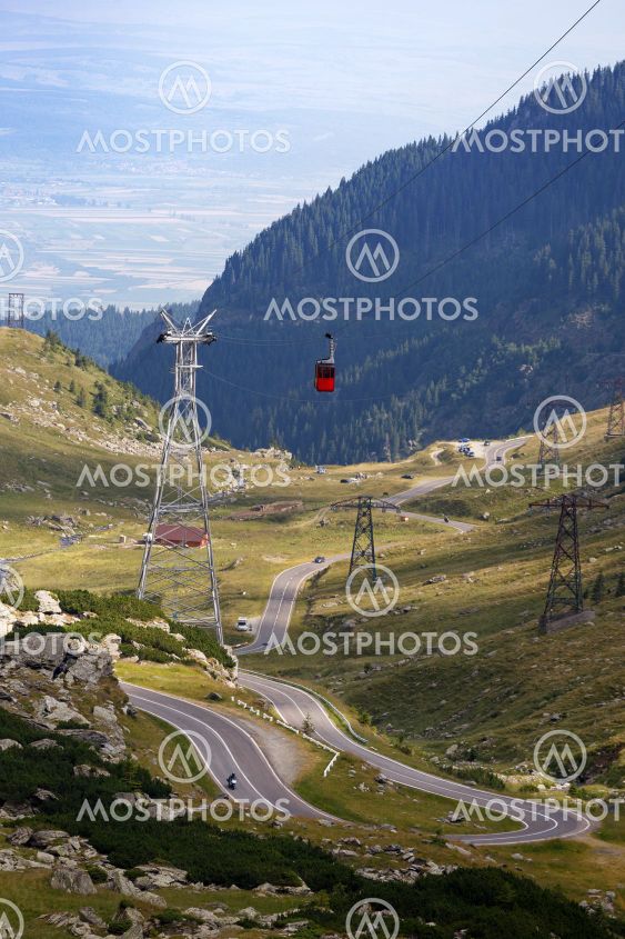 beautiful mountain road