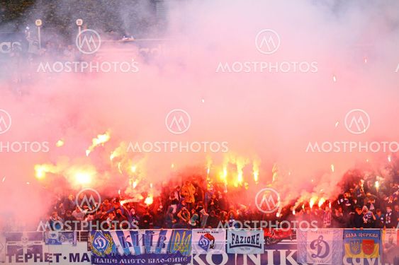Dynamo Kyiv ultra supporters