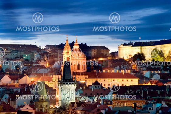 Prague Castle Cityscape