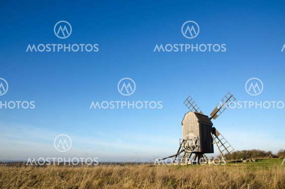 Old traditional windmill