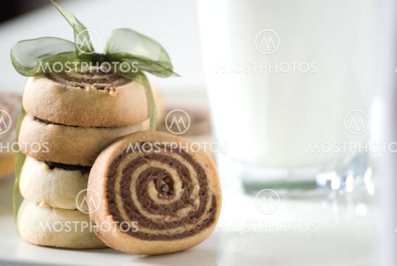 Cookie and milk
