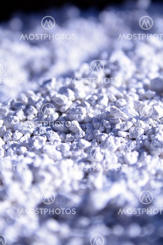 A photo of white stones