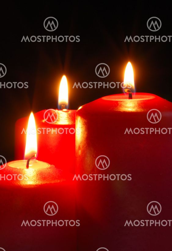 three candle