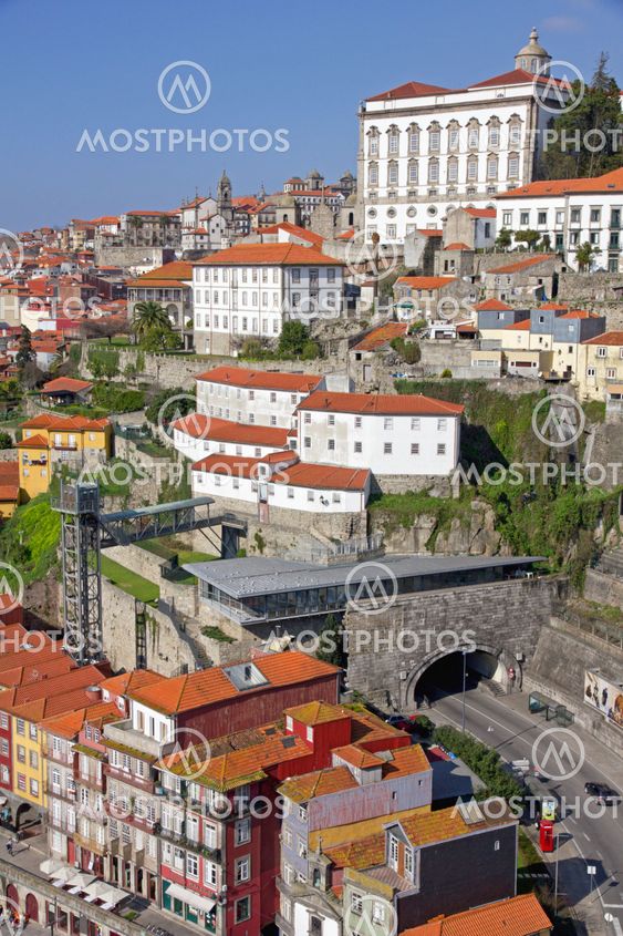 Portugal. Porto city. Old historical part of Porto