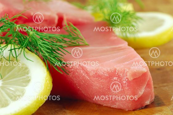 Raw Tuna Steak