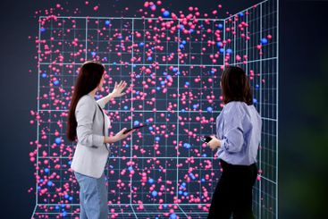 Female Scientist Conducts Analysis of Vaccine Test Results