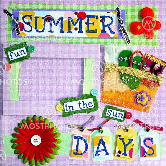 Scrapbook Album Cover