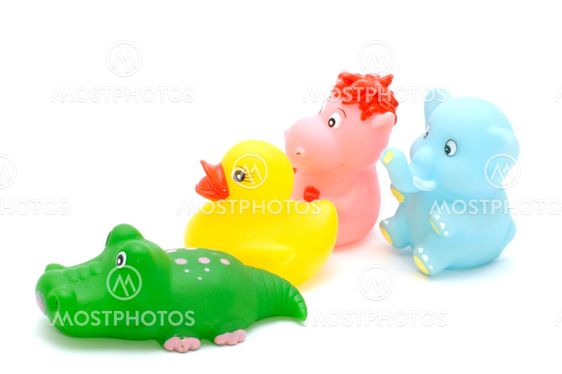 rubber toys