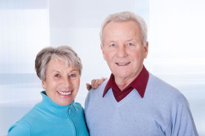 Portrait Of Happy Senior Couple