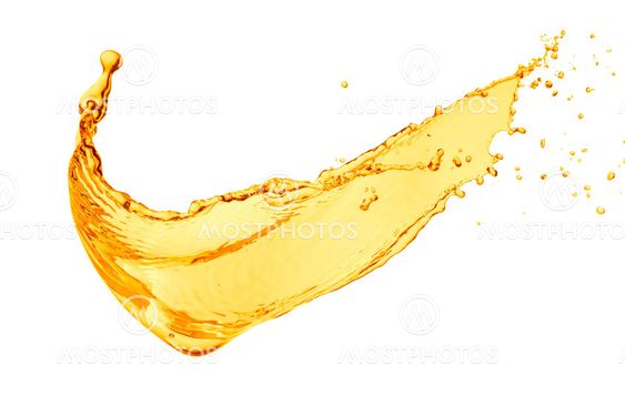 orange juice splash