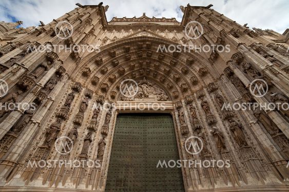 Door of Assumption of the Seville Cathedral