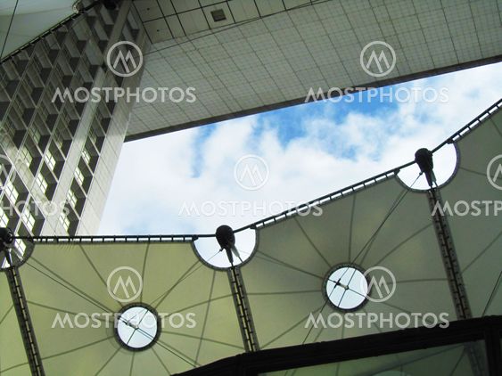 Tensioned structure