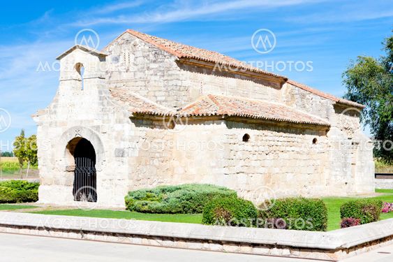 Church of San Juan Bautista, Banos de Cerrato, Castile and Leon,