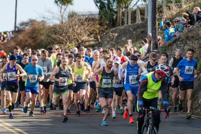 Wicklow, Ireland. 24th Mar 2019. Race start for Wicklow...