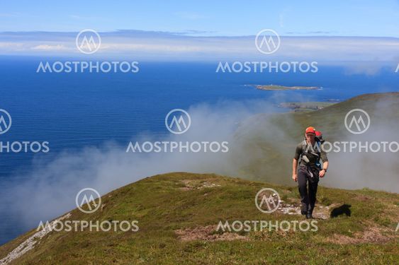 Hiking the coast