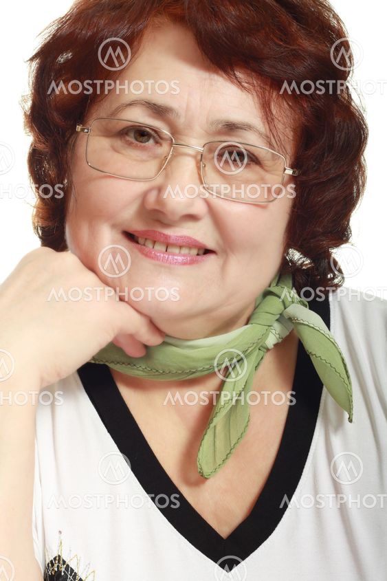 Portrait of mature woman