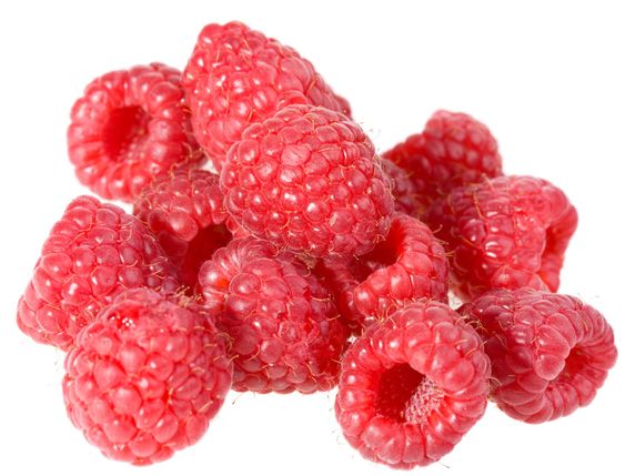 pile of raspberries
