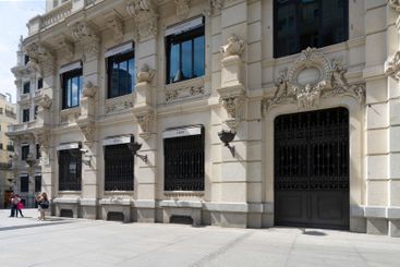 Christian Dior brand store in Madrid, Spain