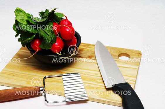 Radish in a Bowl