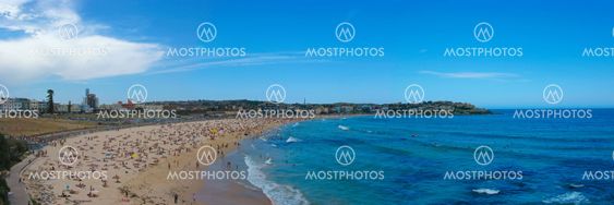 Panorama of Bondi Beach - Australia