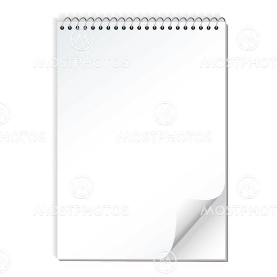 note paper spiral