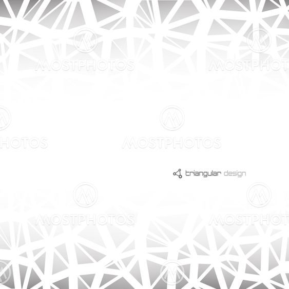 Triangular geometric shapes.