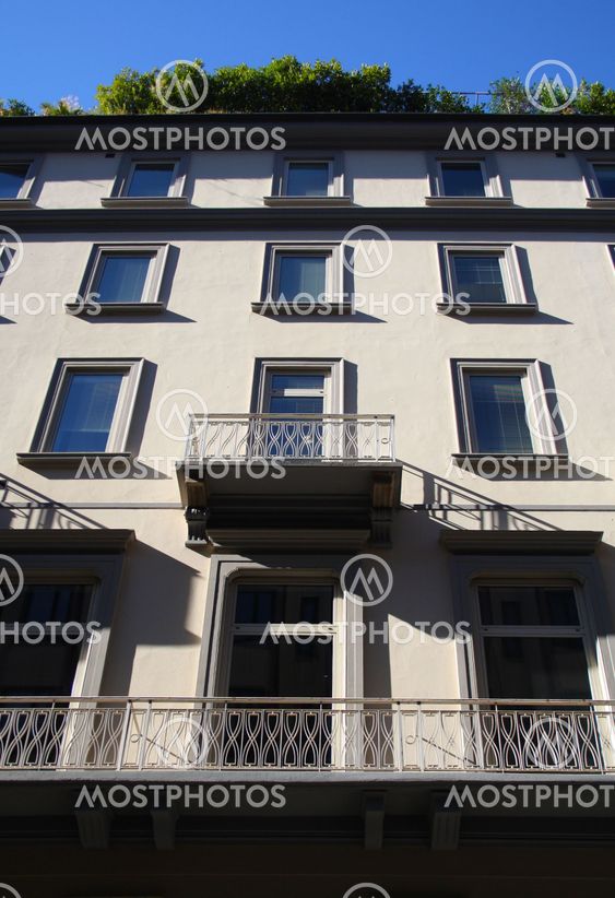 A photo of a house in Milan