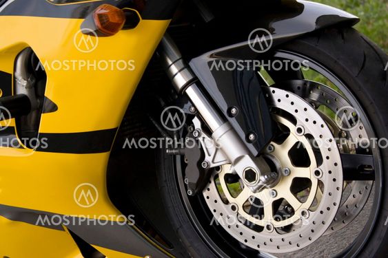 Yellow Motorcycle