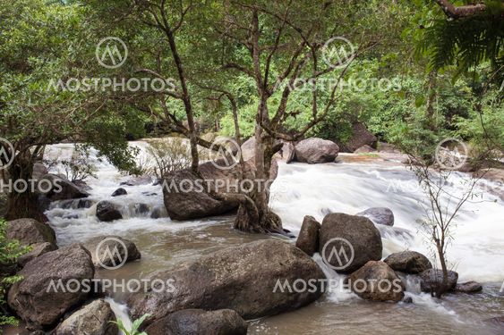 Nangrong waterfall, Thailand