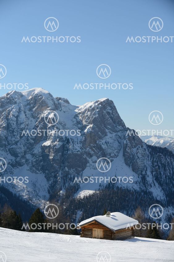 mountain winter nature