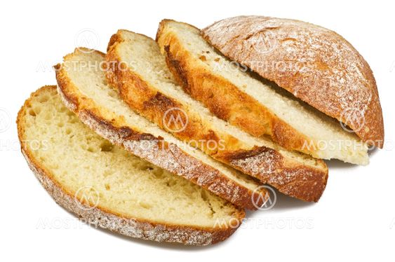 Bread from rye and wheat flour