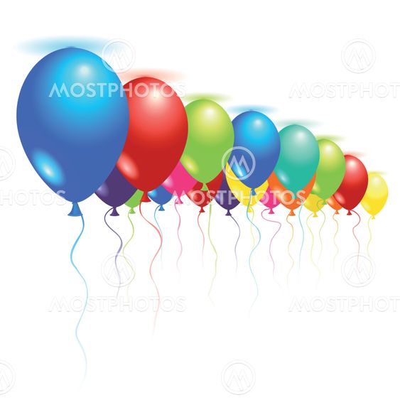 Ceiling balloons