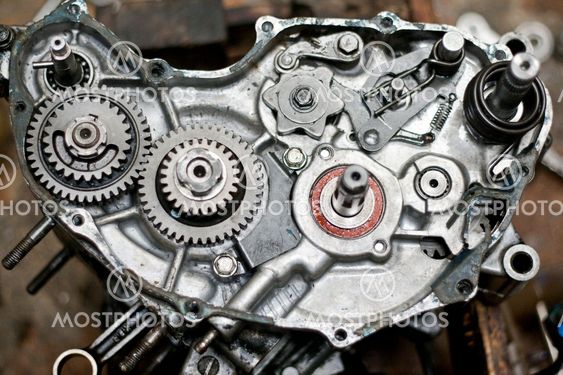 Motorcycle engine repair