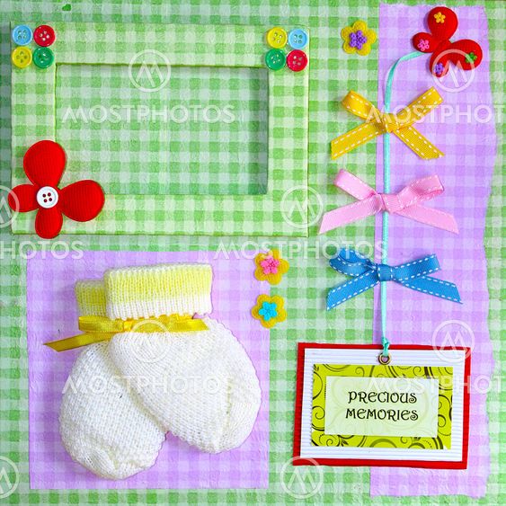 scrapbook album cover