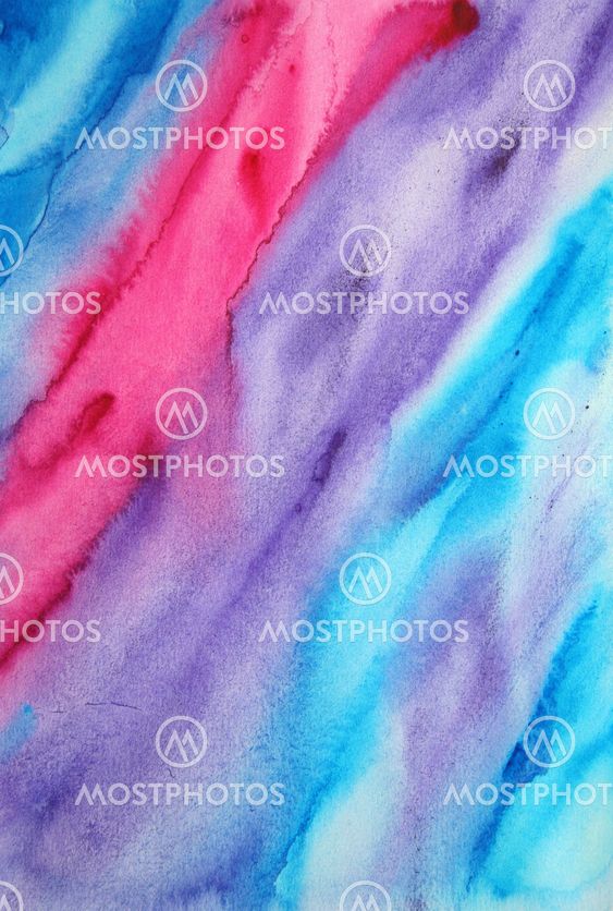 Abstract watercolor background on paper texture