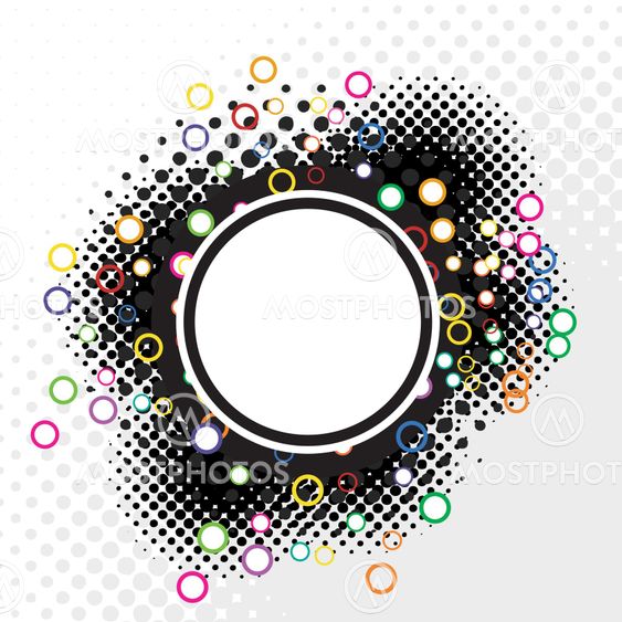 Abstrakti rasterointi Badge