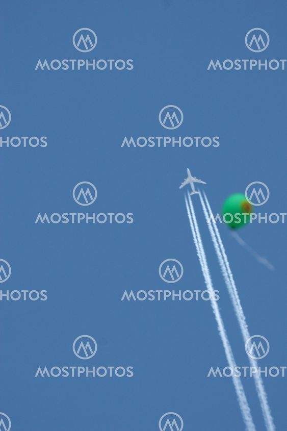 Balloon and Plane