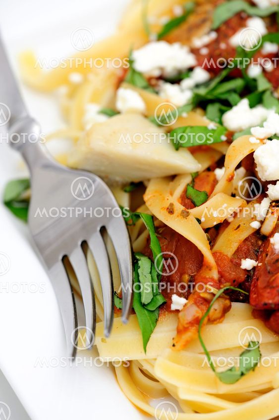 Fettuccini kanssa...