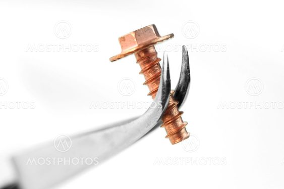 Copper screw