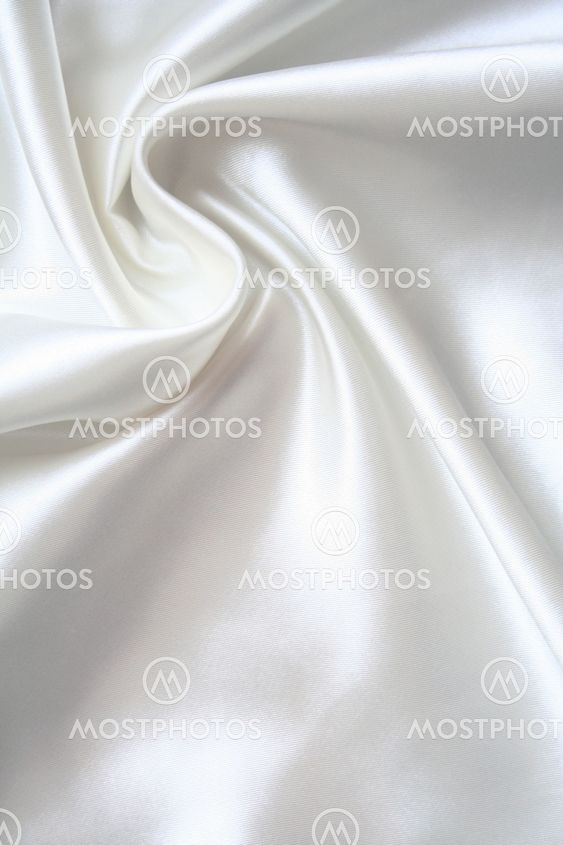 Smooth elegant white silk as background
