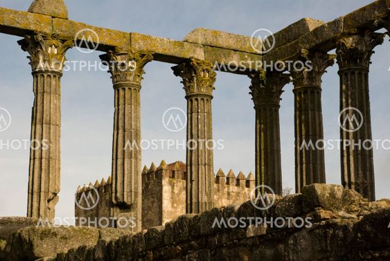 Roman temple ruins