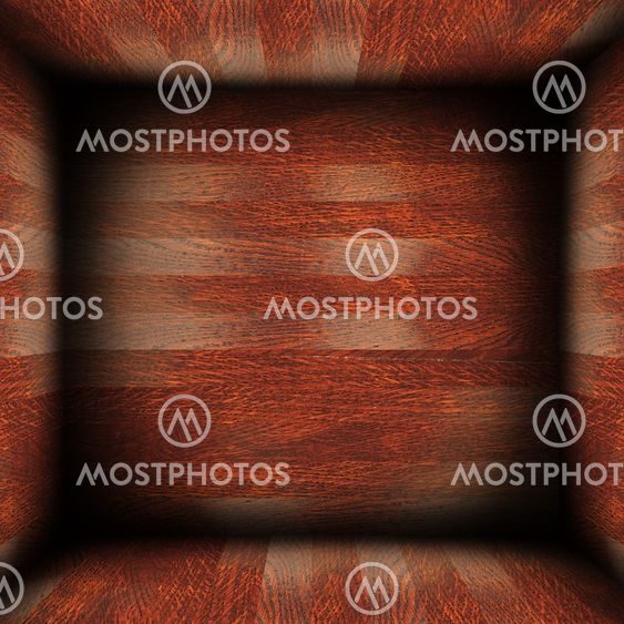 abstract wood finished interior