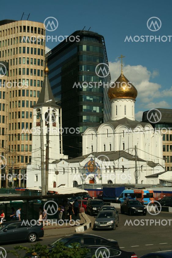 The Christian church in the town square