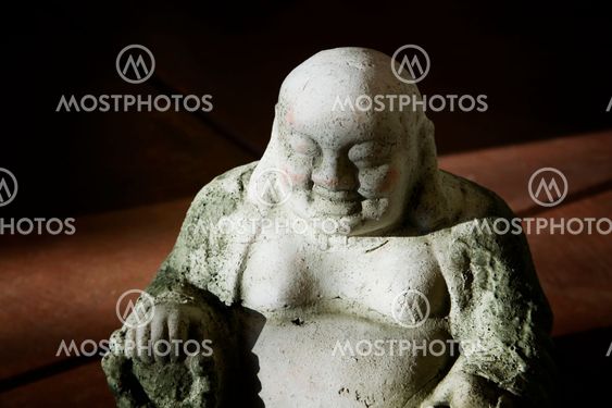 Buddha Statue in Afternoon Light