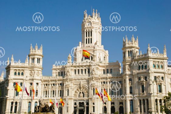Palacio de Cibeles, Madrid,