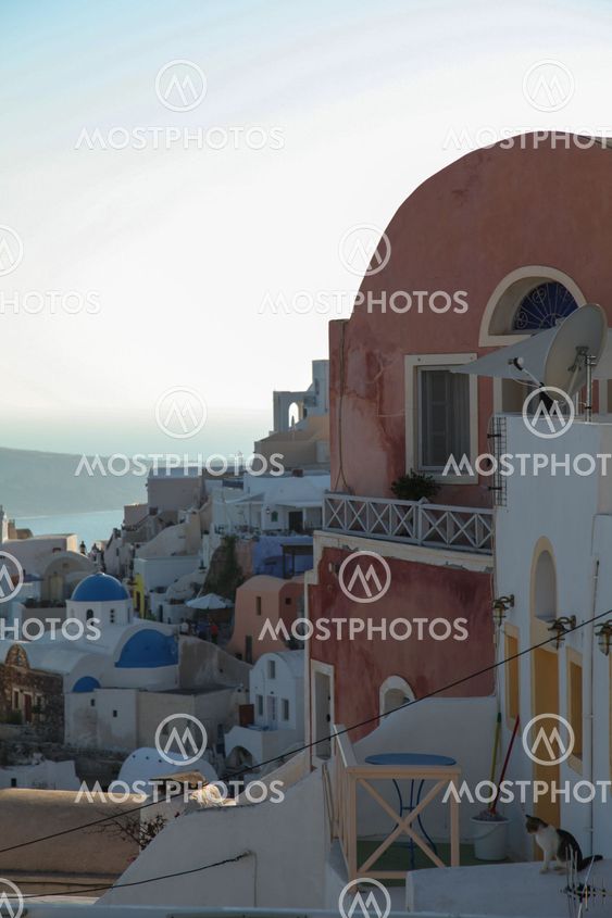 Oia on Santorini island in the Cyclades