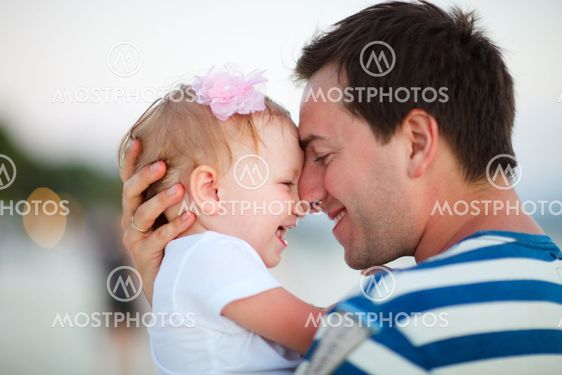 Father and daughter