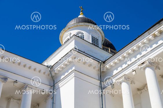 Russia. Arzamas. Holy Resurrection Cathedral on the...