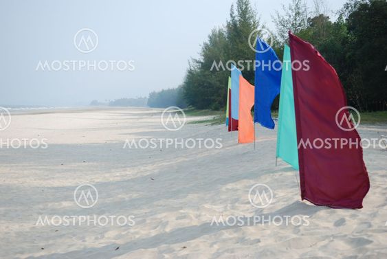 beach at kuantan, malaysia