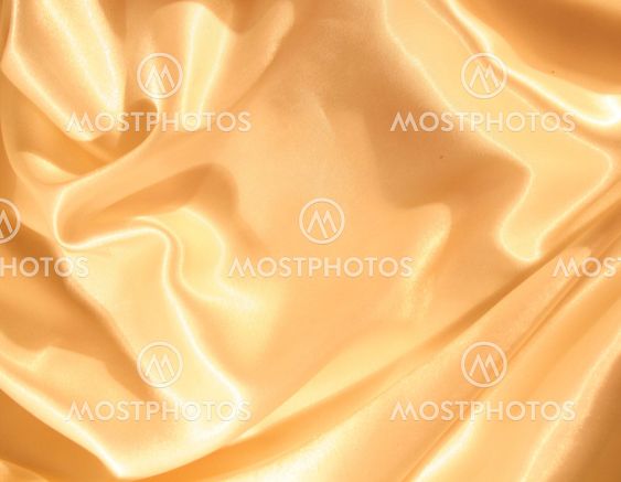 Smooth elegant golden silk